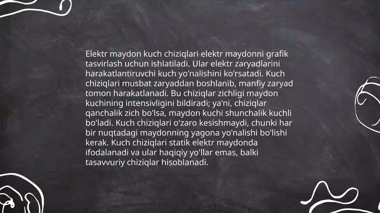 Elektr maydon grafik ravishda tasvirlash 4