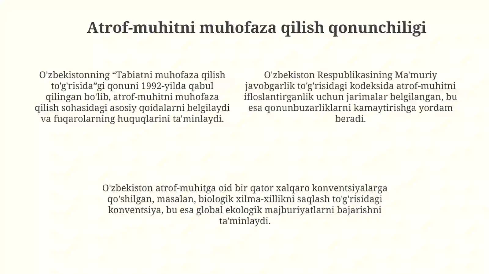 O'zbekistonning ekologik siyosati 4