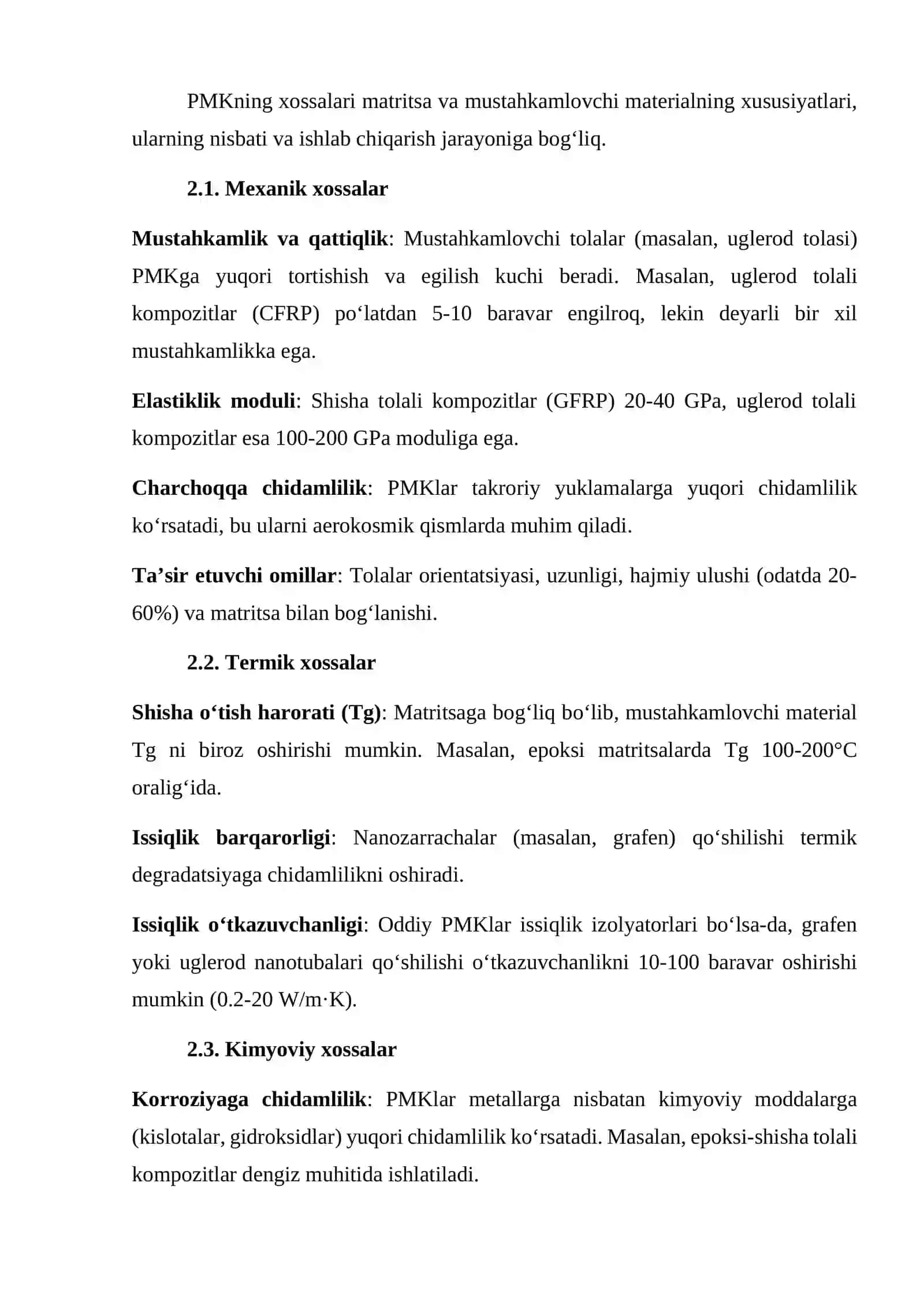 POLIMER MATRITSALI KOMPOZITLAR 4