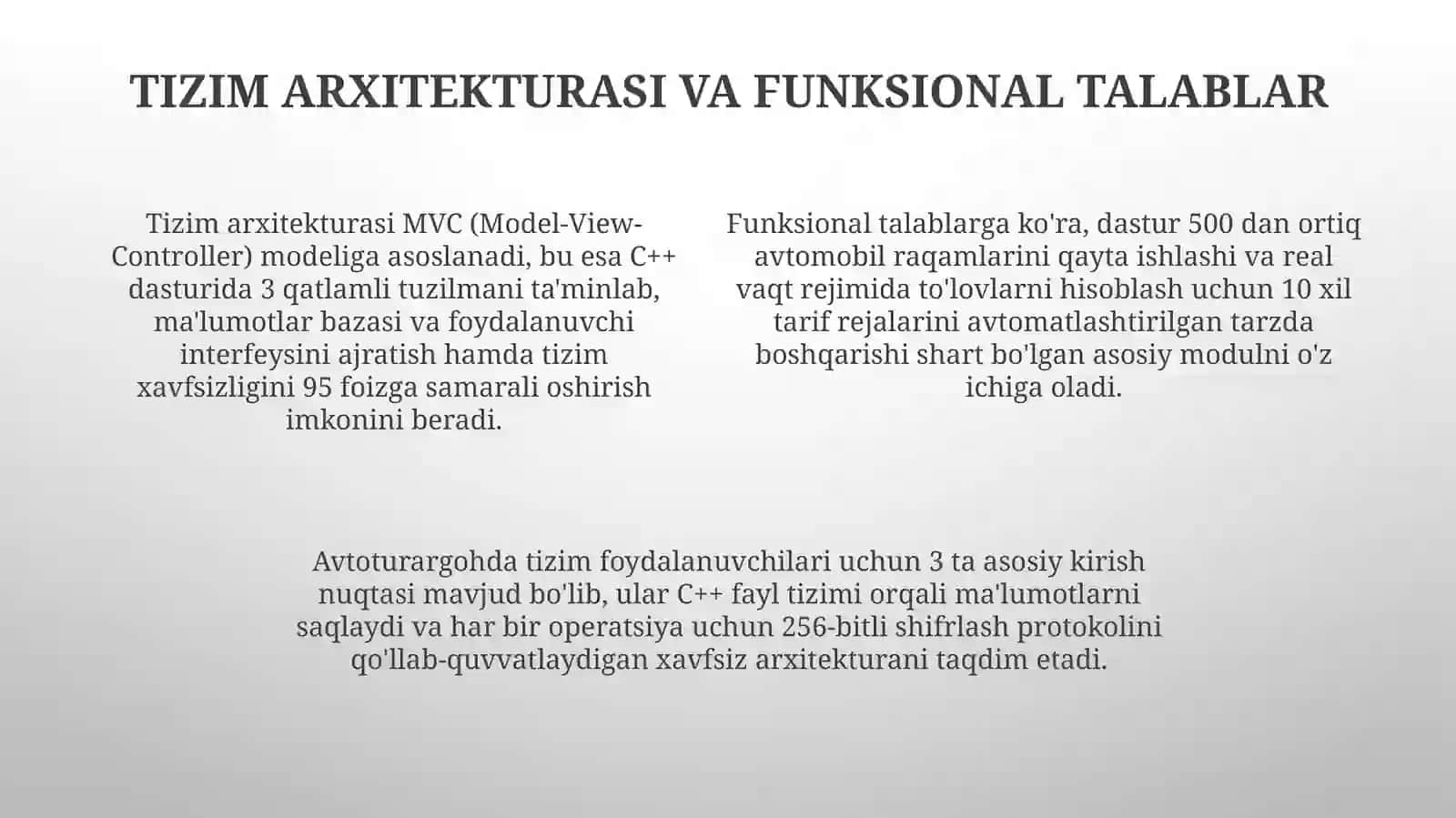 Avtoturargoh tizimi boshqarish dasturi 4