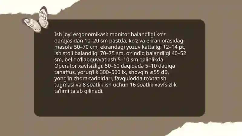 Kirish.texnika xavfsizlik va dasturiy taʼminot 4