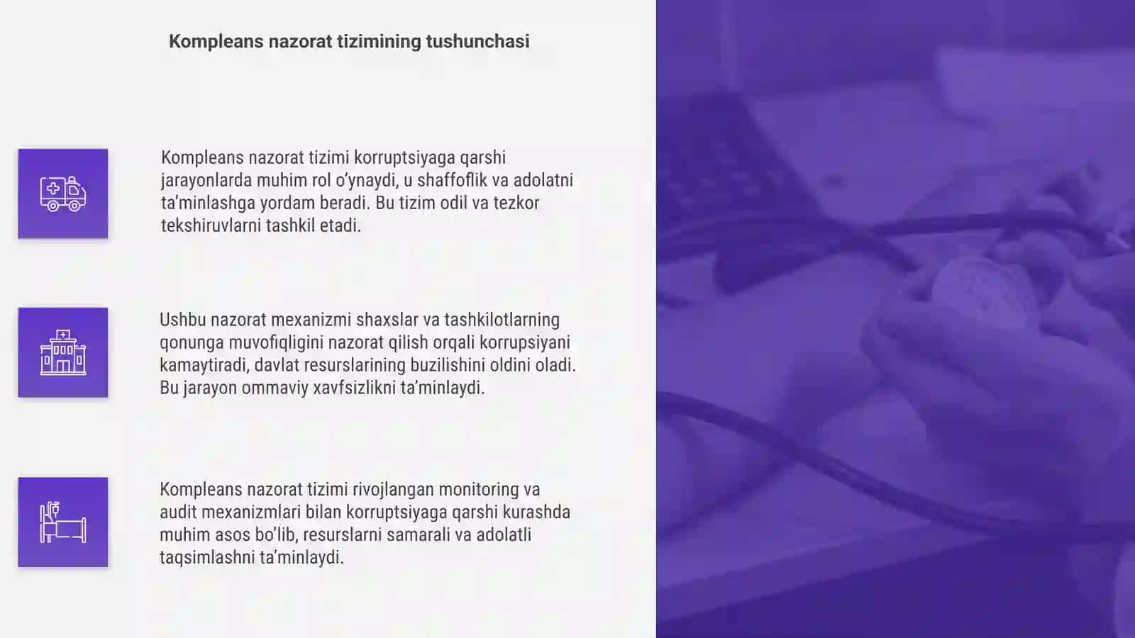 Korrupsiyaga qarshi kurashishda kompleans nazorat tizimi 4
