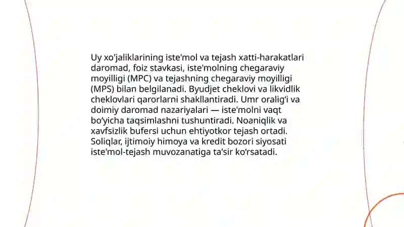 Uy xo'jaliklari iqtisodiy siyosati 4
