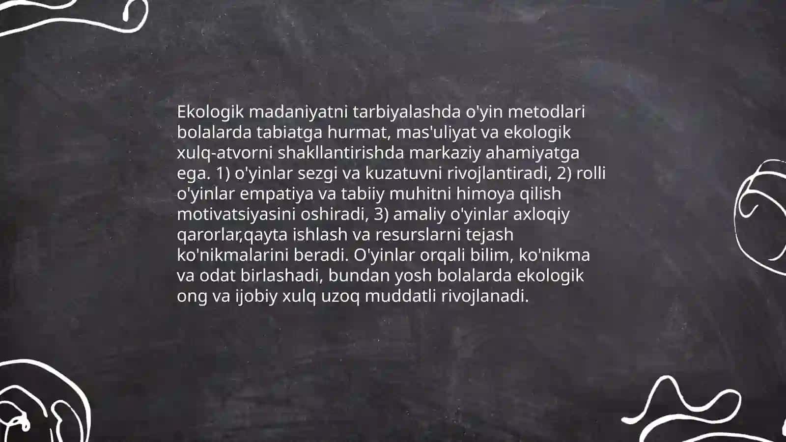 Tabiat bilan tanishtirish orqali maktabgacha yoshdagi bolalarda ekologik madaniyatni rivojlantirish 4