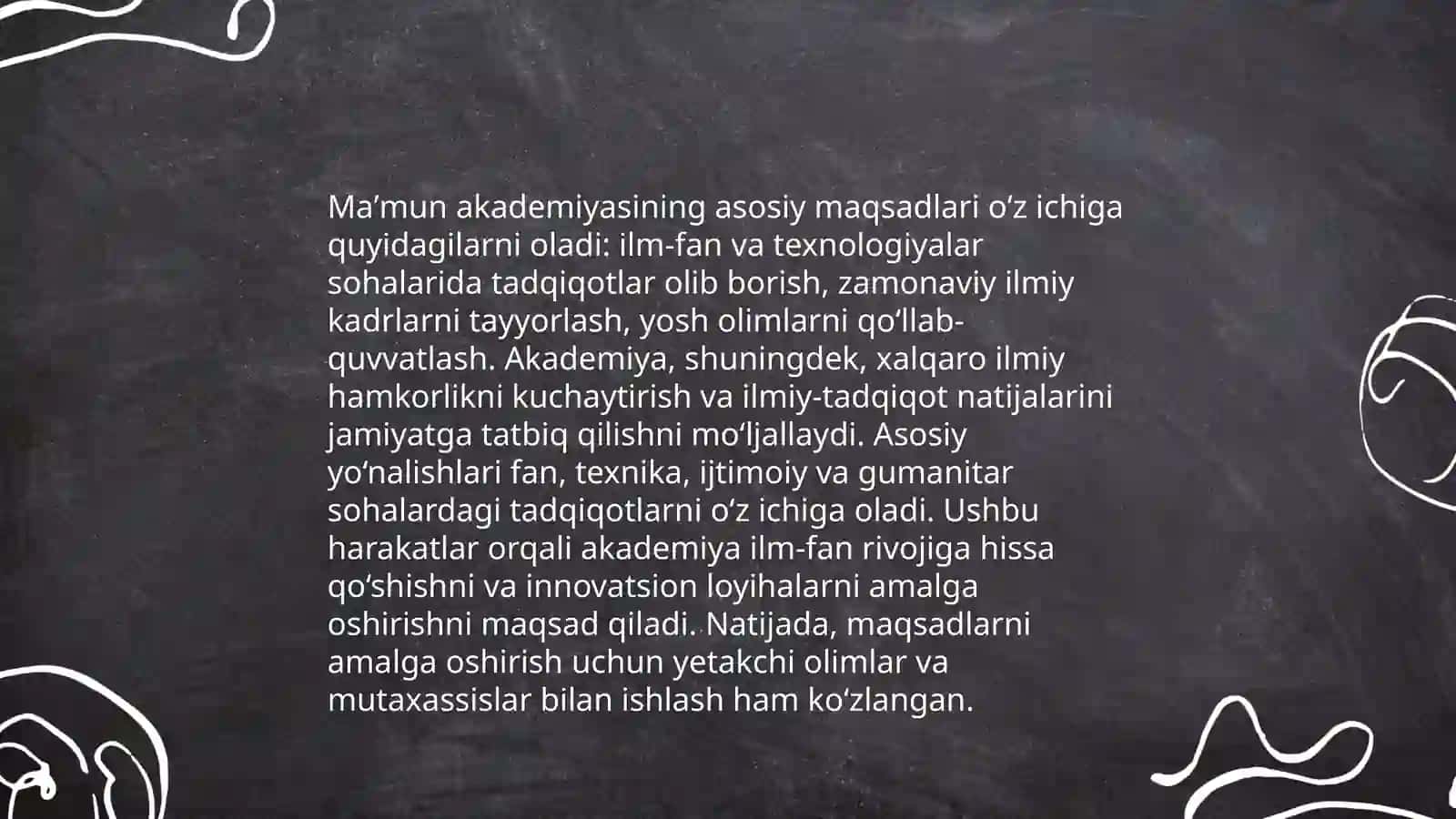 Xorazm Maʼmun akademiyasi tashkil topishi va maqsadlari 4