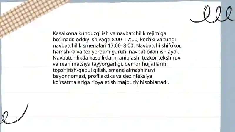 Bolalar kasalxonasining tuzilishi 4