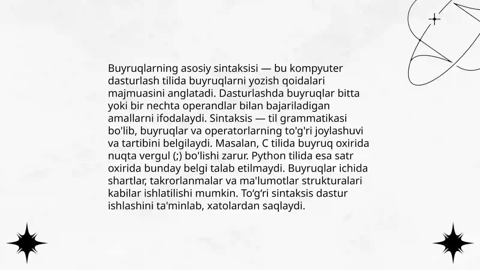 Buyruqlarni argumentlar yordamida ishlatish 4