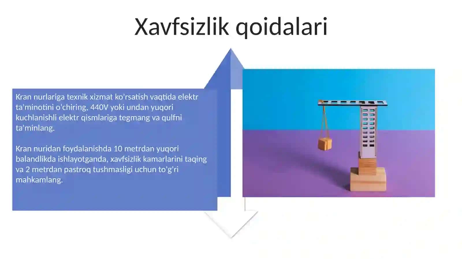 Kran osti toʻsinlari 4