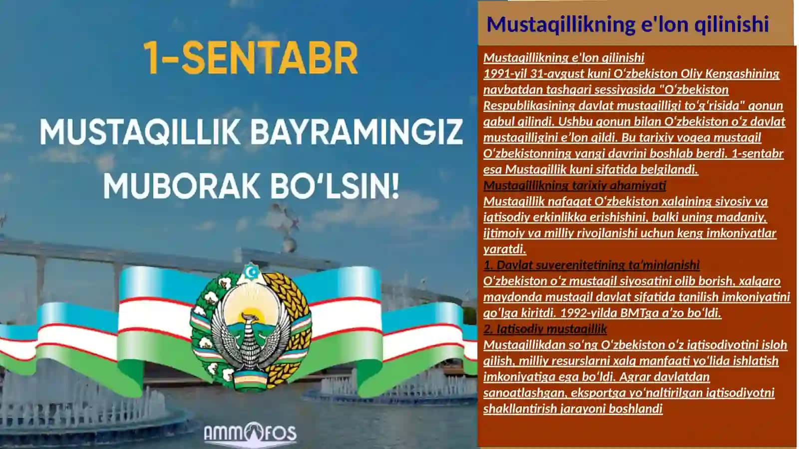 Oʻzbekistonning oziga xos istiqlol va taraqqiyot yoʻli 4