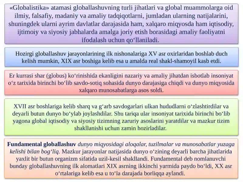 GLOBALLASHUVNING FALSAFIY MUAMMOLARI 4