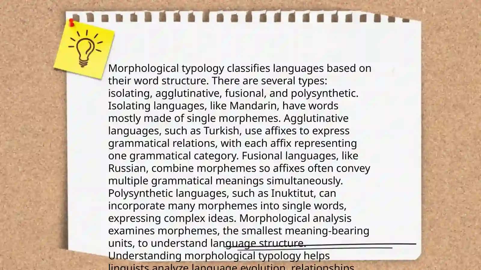 Directions of comparative typology related to language expression and content; 4