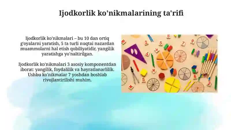 Talabalarda ijodkorlik qobiliyatini rivojlantirishda hayol jarayonining ahamiyati 4