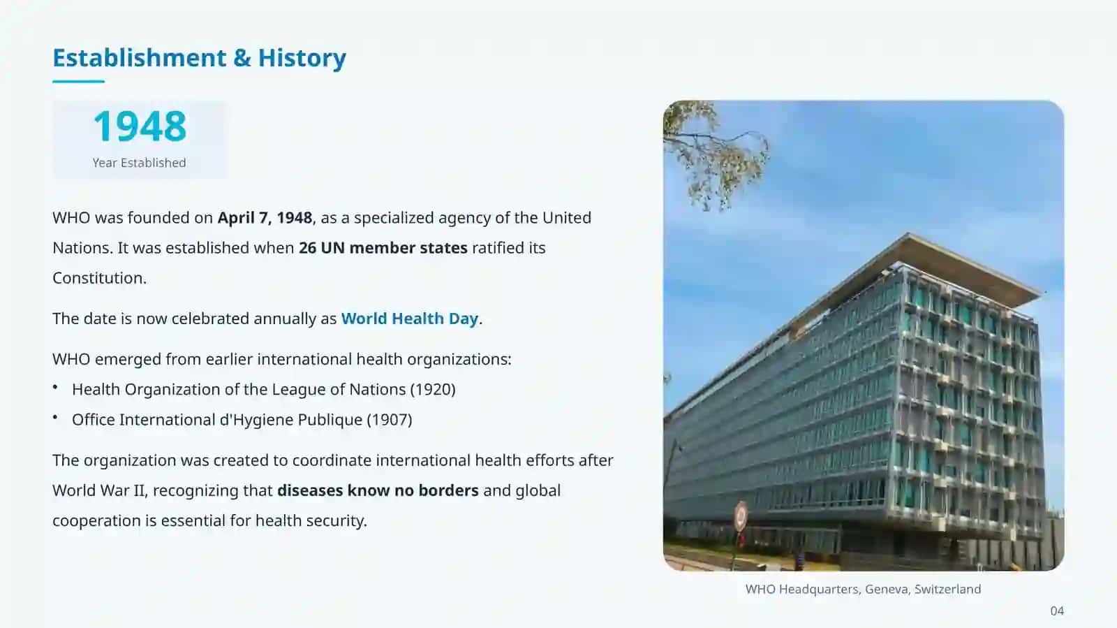 Understanding the Role of WHO in Global Health & Economy 4