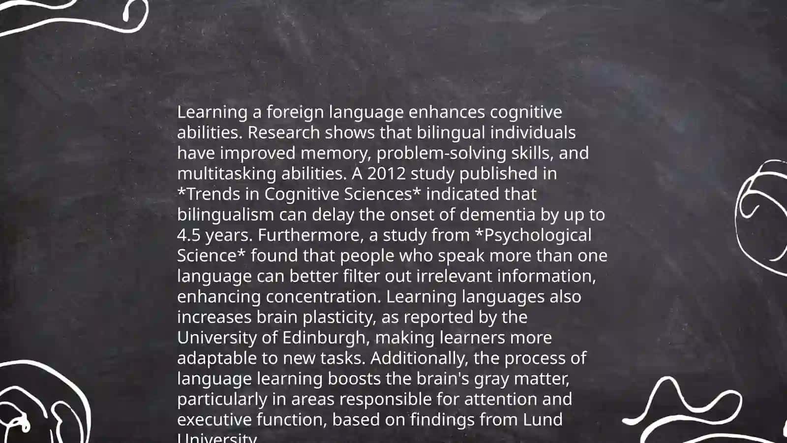 Education and role of foreign language 4