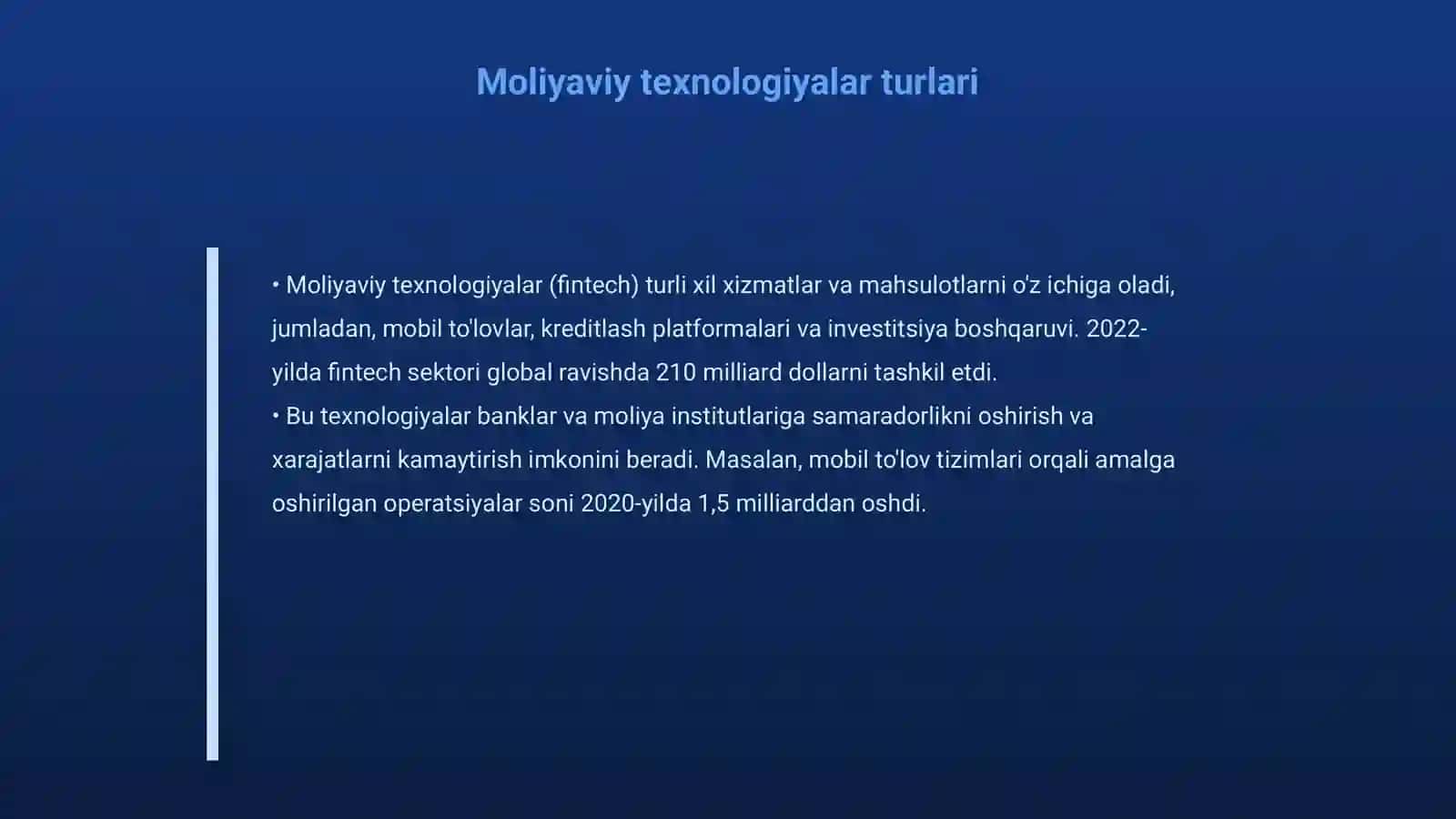 Raqamli iqtisodiyotda moliyaviy texnologiyalar roʻli 4