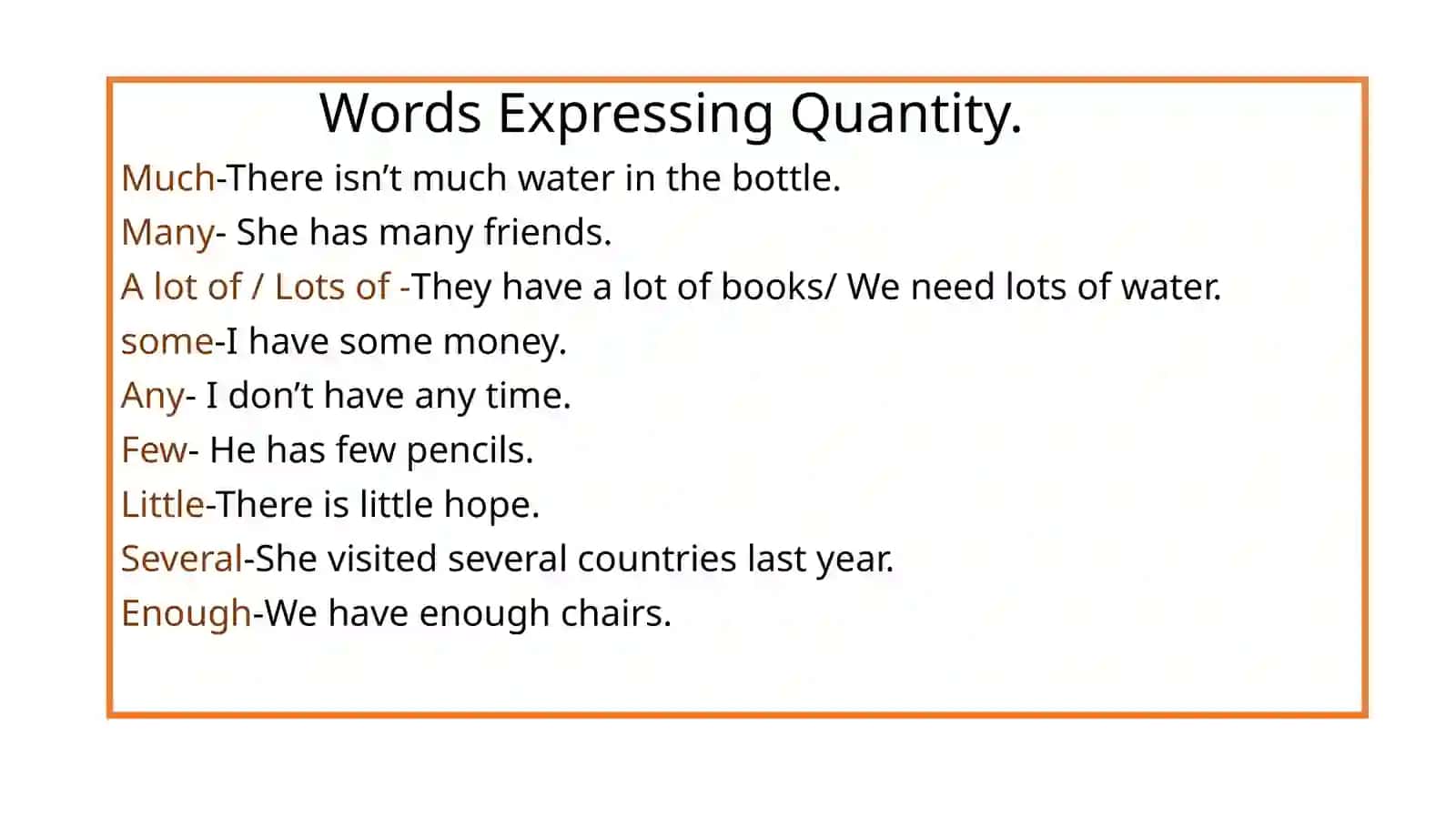 WORDS EXSPRESSING QUANTITY, FILMS AND TV PROGRAMS. COMPUTER HADWARE 4