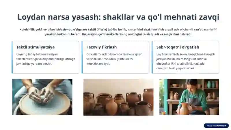 Rasm chizish, loydan narsa yasash va applikatsiya 4