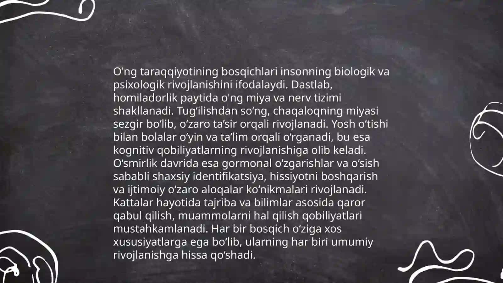 Ong taraqqiyoti va ongsizlik 4