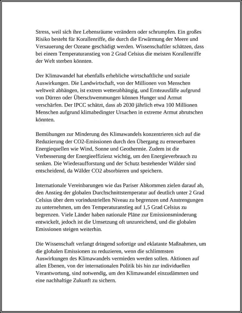 Klimawandel 4