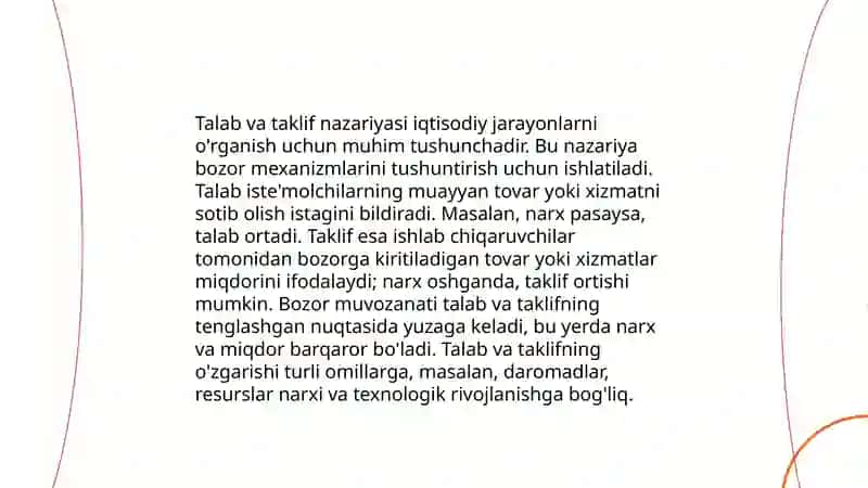 Iqtisodiyot fanining nazariyasi 4
