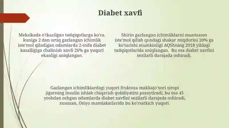 Gazlangan ichimliklarining sog'liqqa ta'siri 4