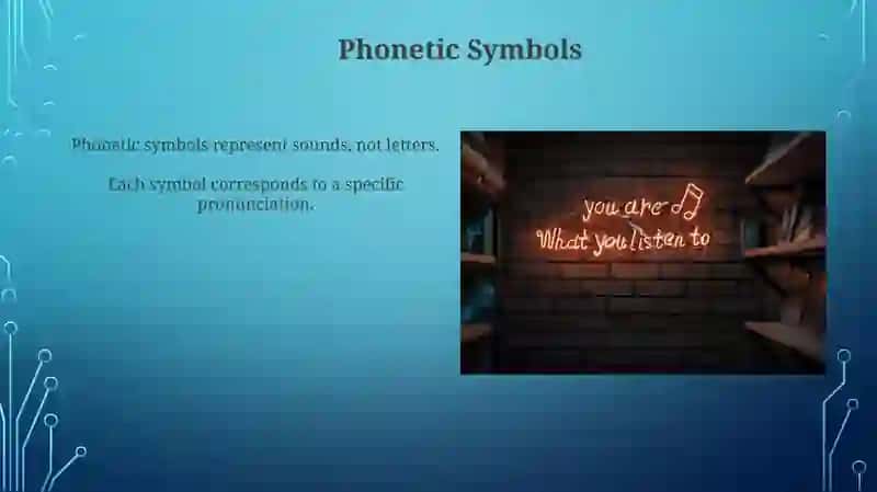 Pronunciation words and sounds 4