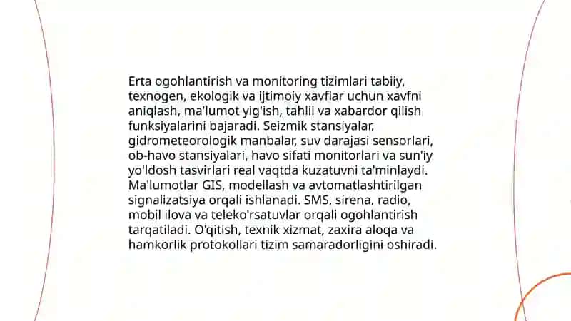 Favqulodda vaziyatlarga tayyorgarlik va rejalashtirish 4
