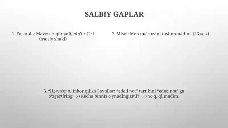Past Simple 4