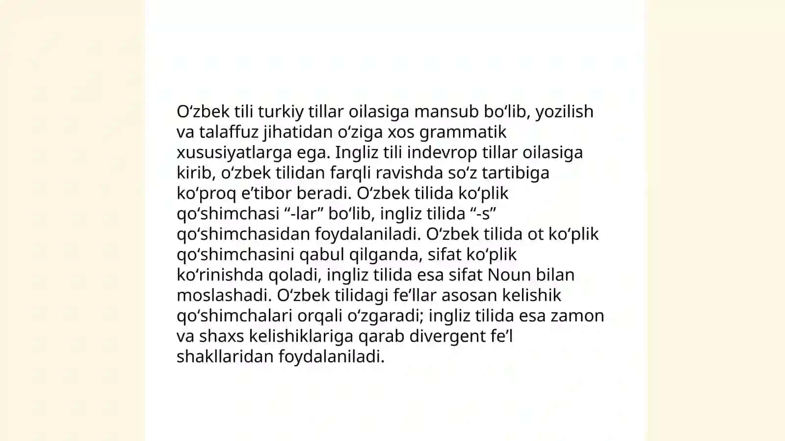 Oʻzbek tili grammatikasidagi muammolar 4