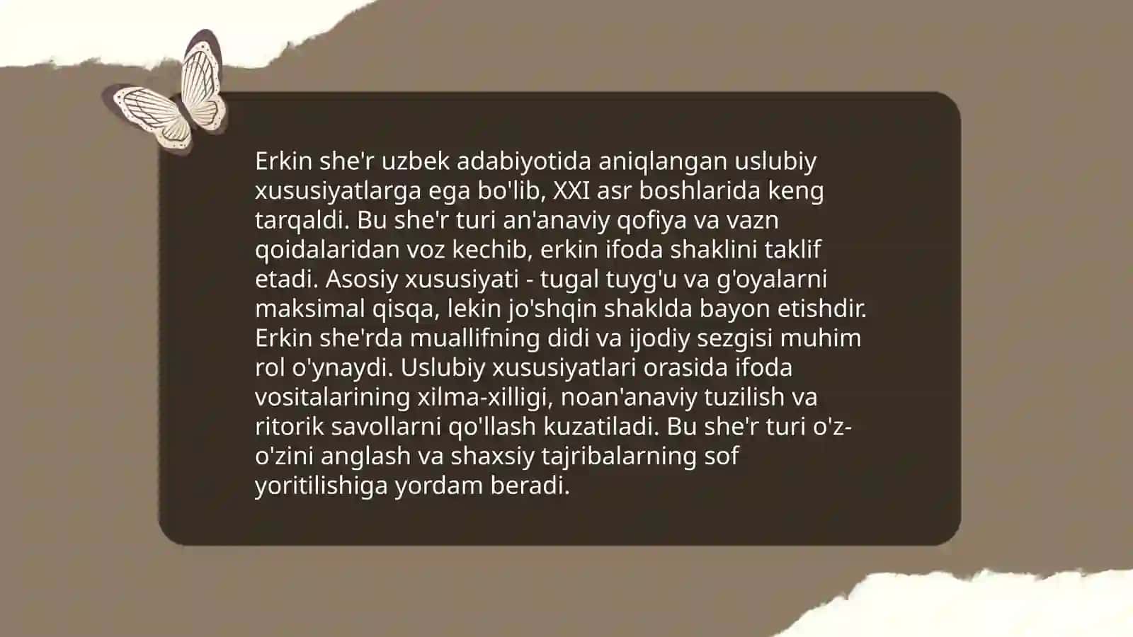 Erkin she'r tizimi 4