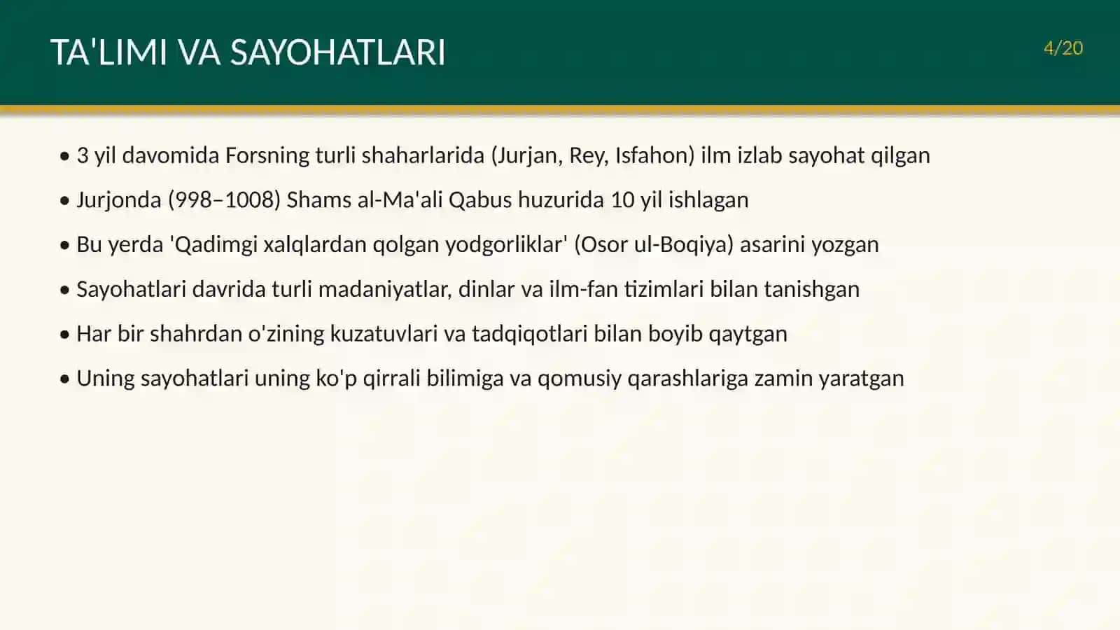 Abu Rayhon Beruniy 4