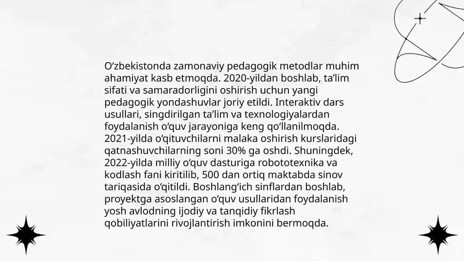 Mustaqil yillarda pedagogik fikrlar rivoji 4