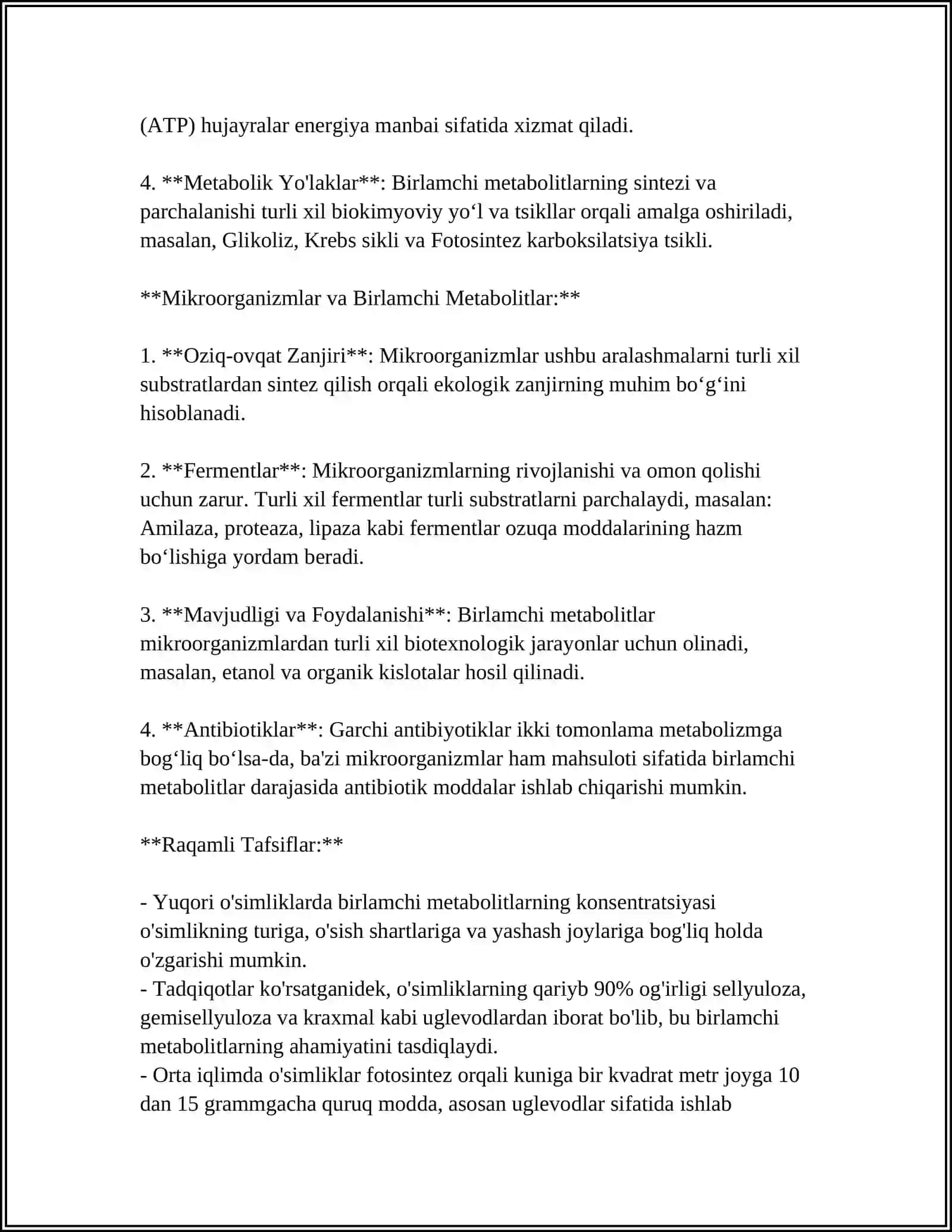 TURLI YOSHDAGI BOLALARDA ASOSIY BIOXIMIK KONSTANTALAR 4