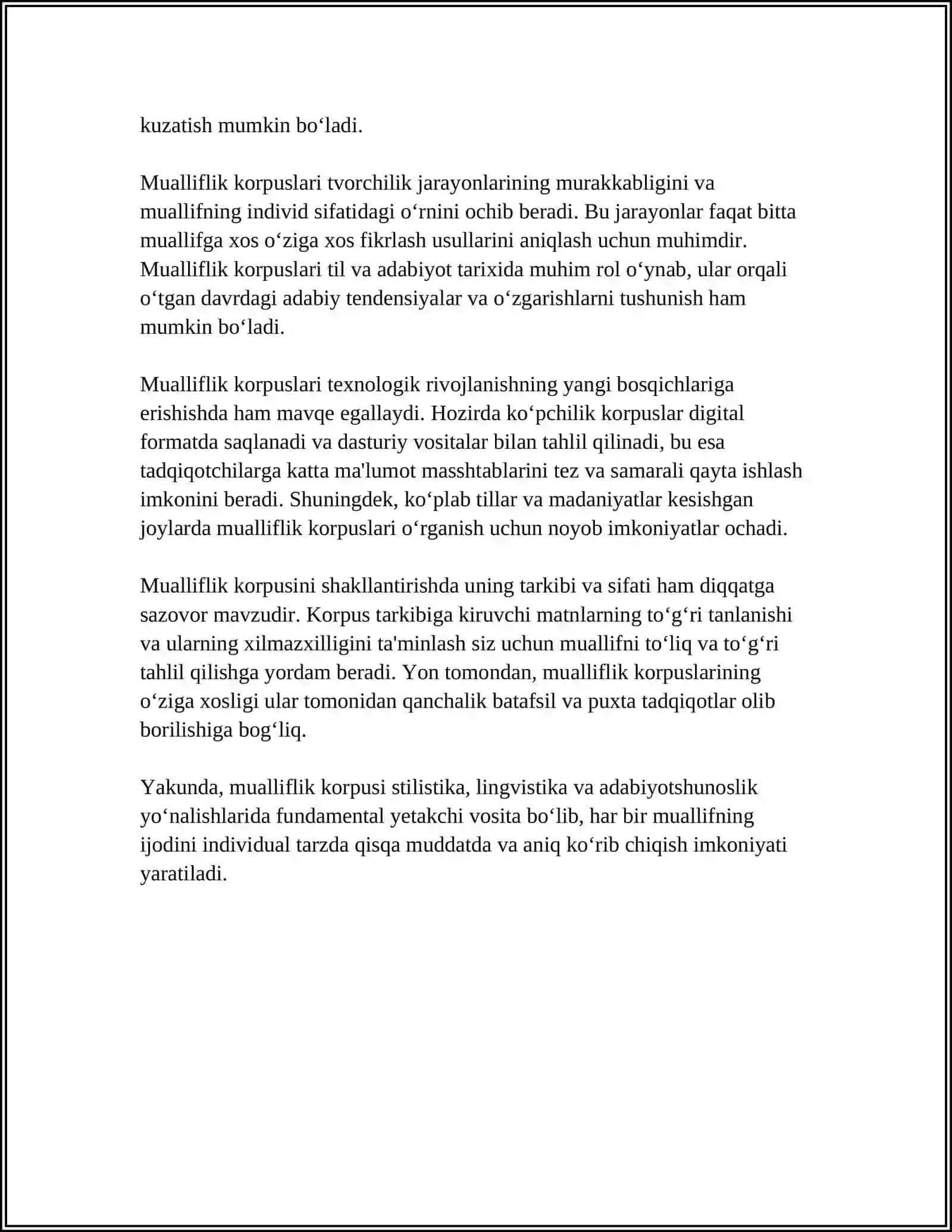 MUALLIFLIK KORPUSI 4