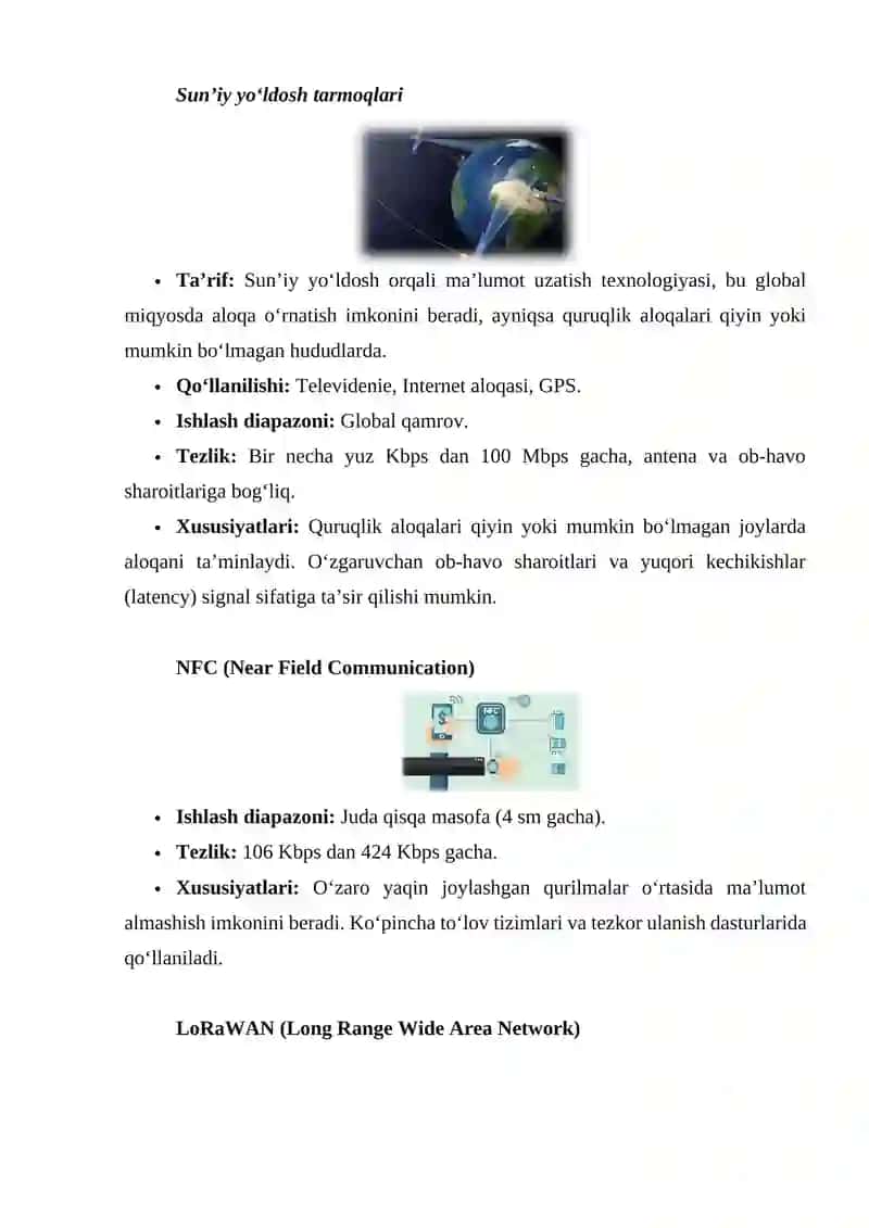 Simsiz tarmoq texnologiyasi 4