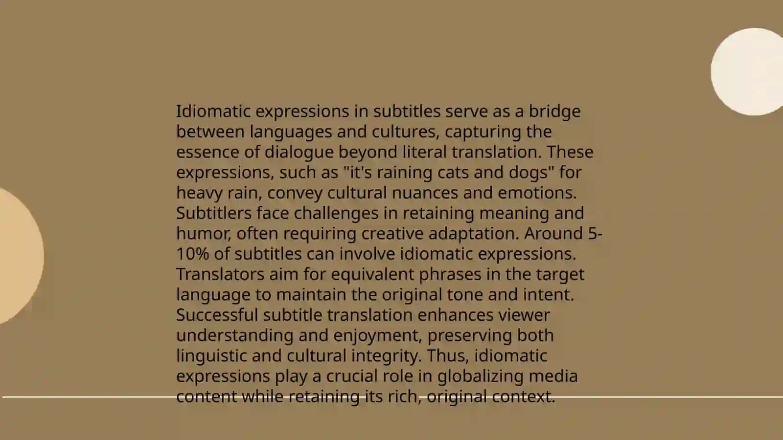 Translation problems of films 4