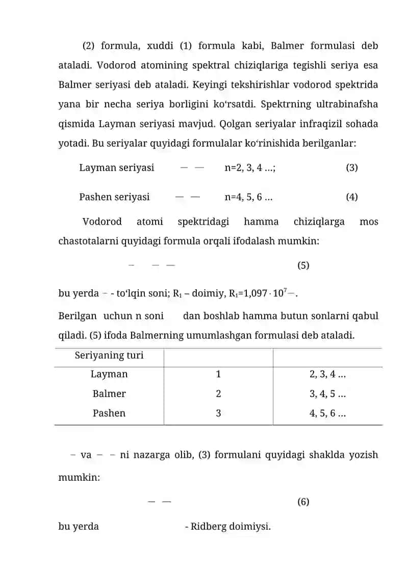 Kvant fizikasining paydo bo`lishi tarixi 4