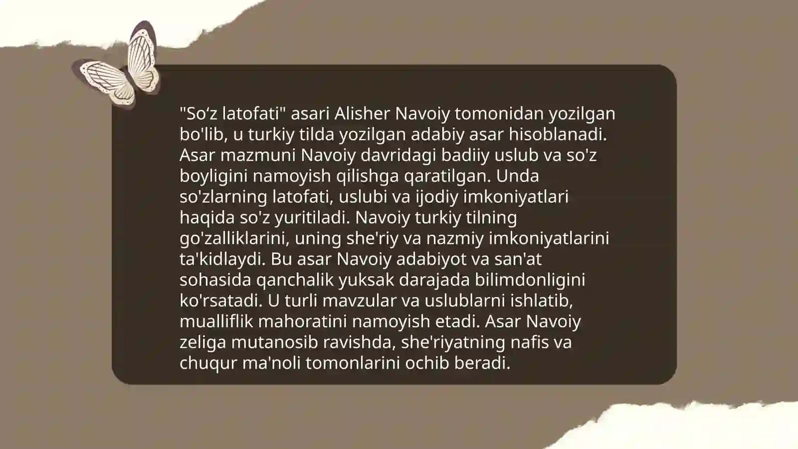 Erkin Vohidovning "Soʻz latofati" asari va badiiy ijod muammolari 4