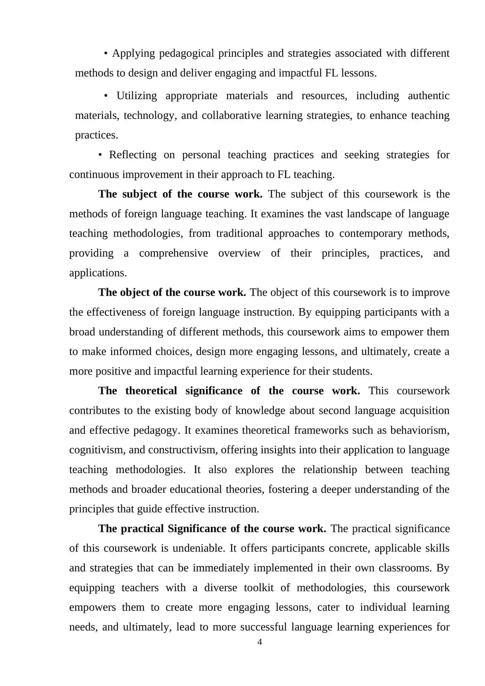 METHODS OF FOREIGN LANGUAGE (FL) TEACHING 4