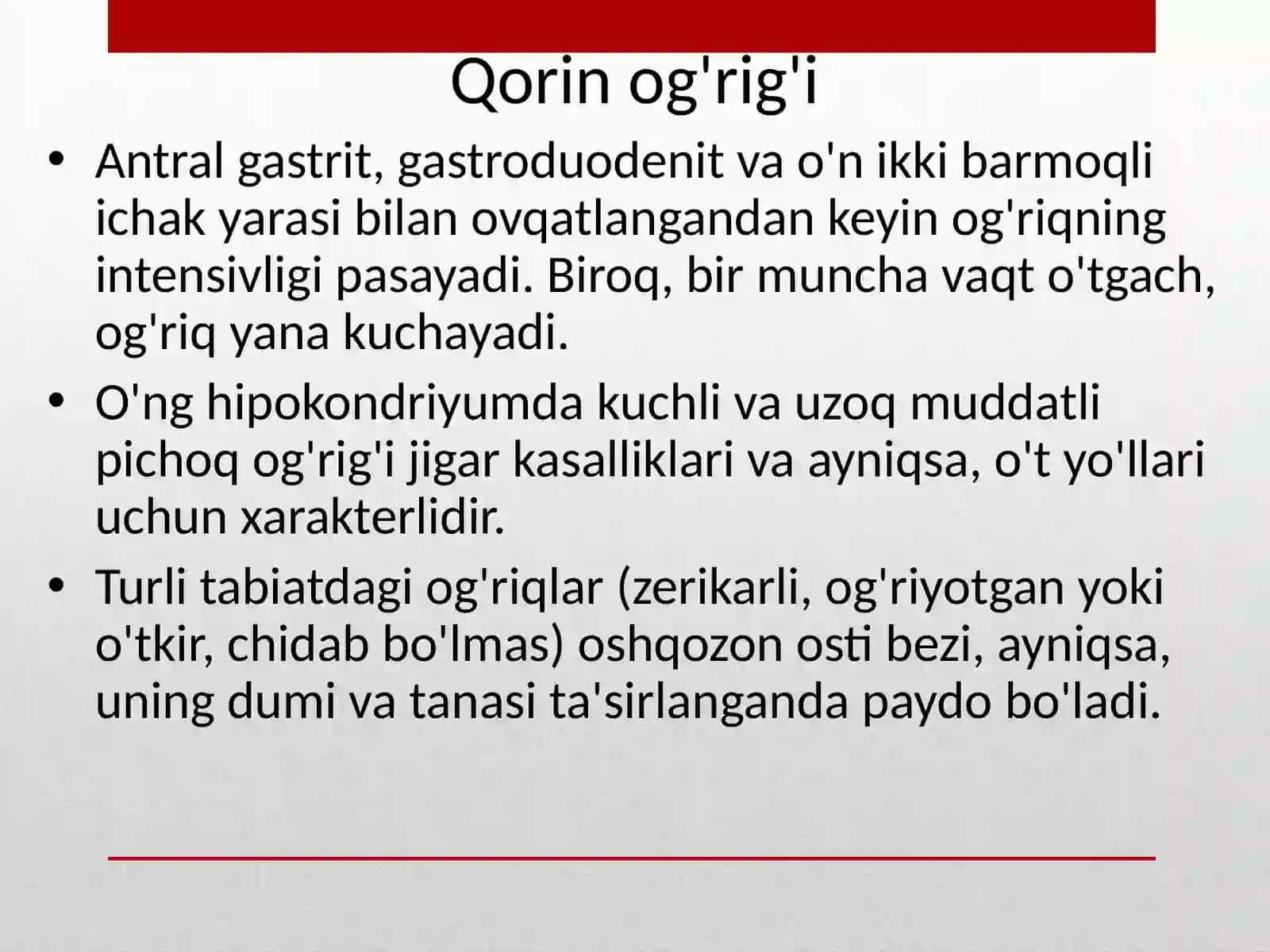 Bolalarda uchraydigan hazm tizimi kasalliklari semiotikasi 4