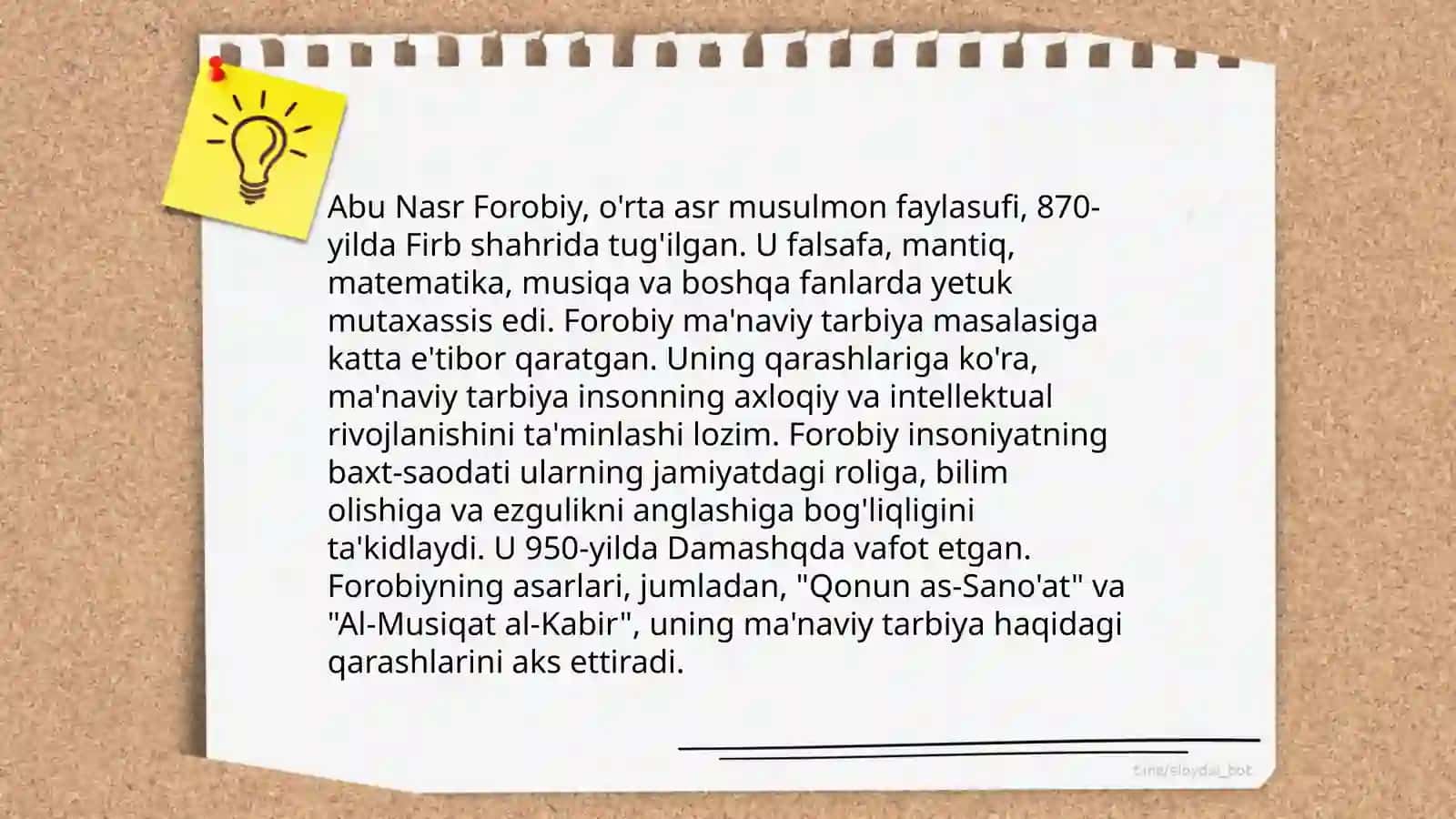 O'rta Osiyo allomalari ilmiy merosining o'rni 4