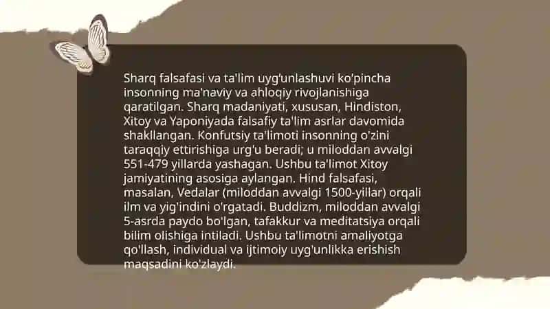 Sharqona ta'lim-tarbiya va falsafiy qarashlar 4