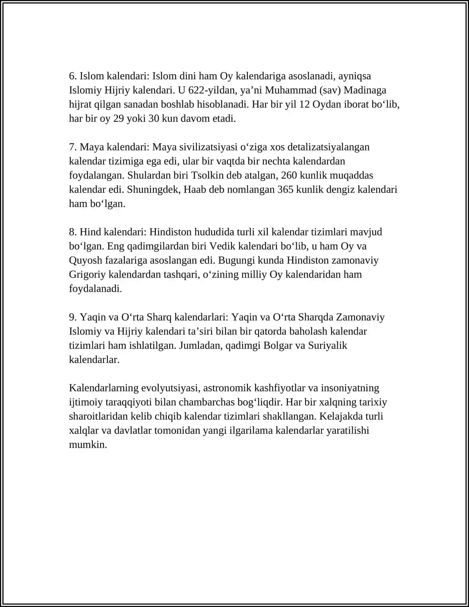 KALENDARLAR TARIXI 4