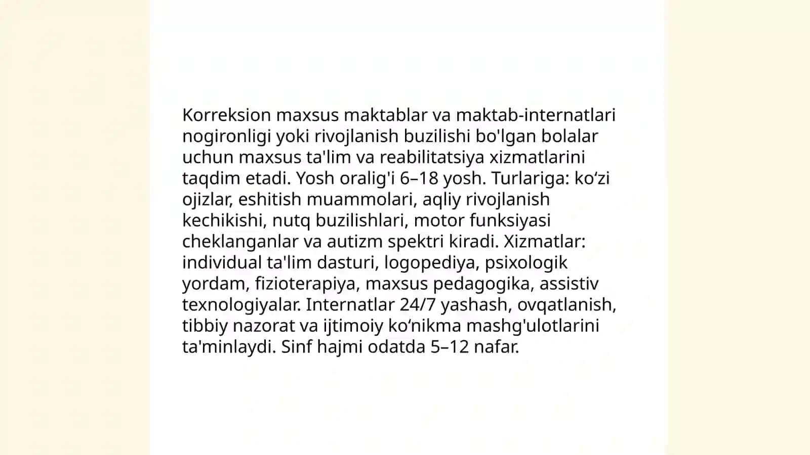 Tashkil etilgan ta'lim turlari 4