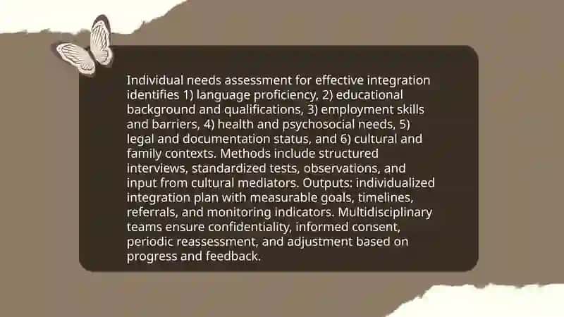 Applying Differential and Individual Approaches in the Integration Process 4