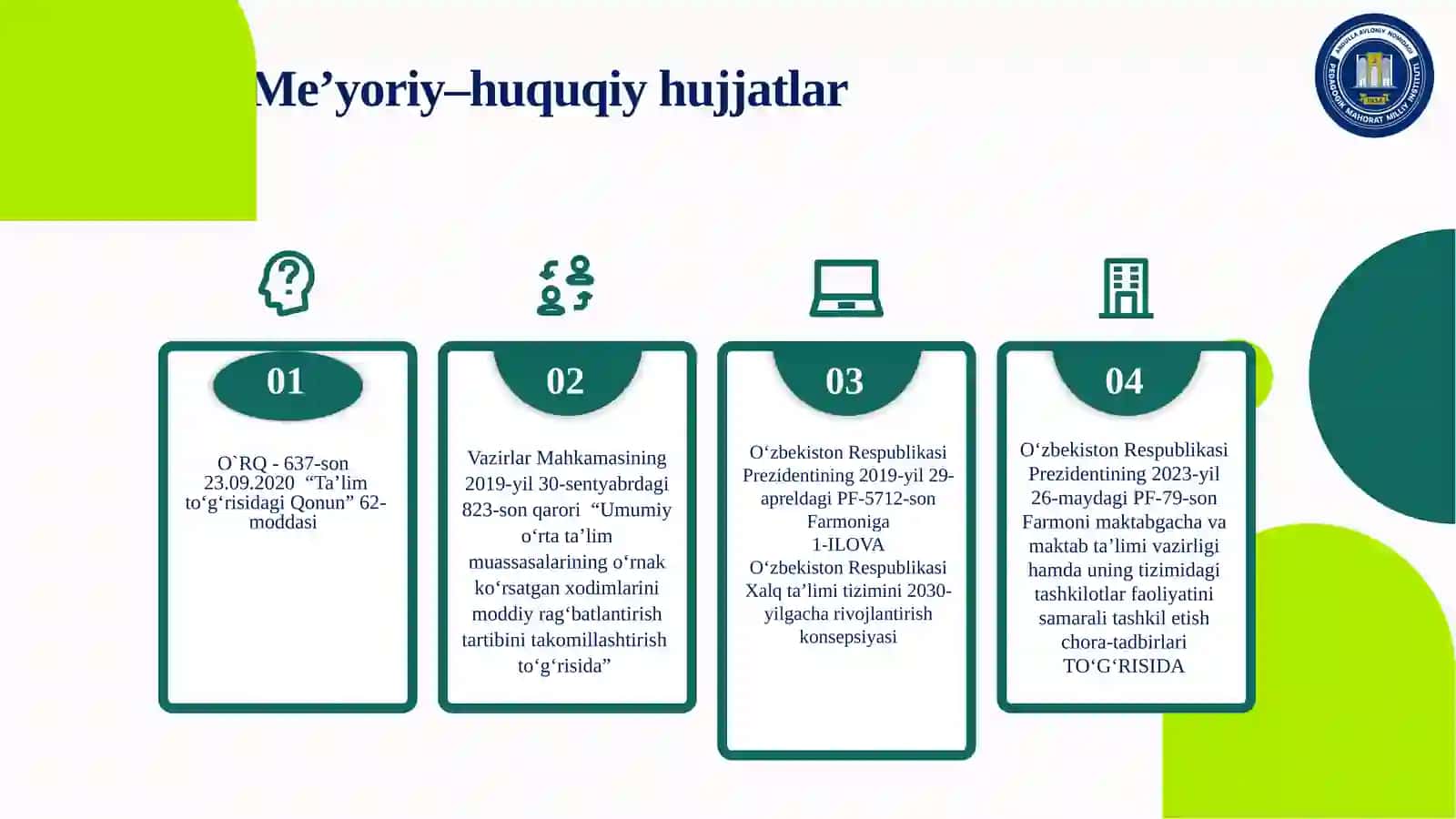 Maktabda moliyaviy hisobotlarni tayyorlashning elektron tizimlari va zamonaviy usullaridan foydalanish 4
