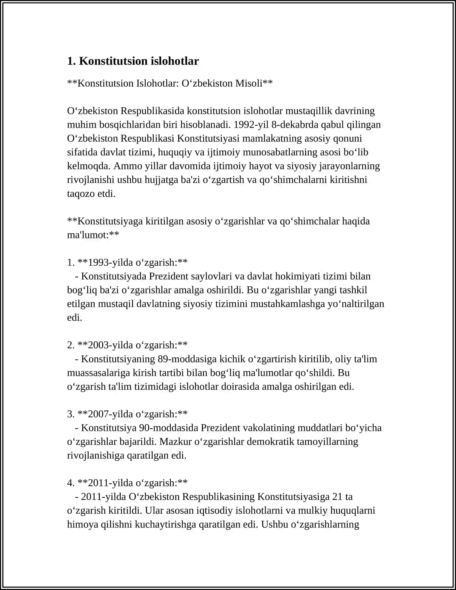 Konstitutsion islohotlar 4