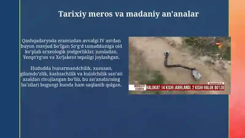 Qashqadaryo: Tarix, Geografiya va Tabiiy Resurslar 4