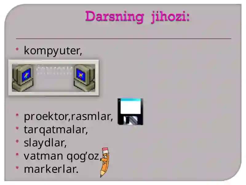 Rustamova Zuhraning ona tili fanidan 8-sinf uchun tayyorlagan bir soatlik dars ishlanmasi 4