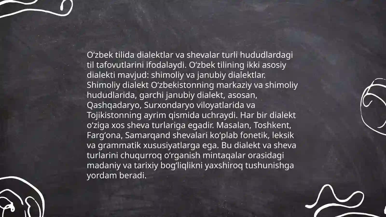 Adabiy til va shevalarga oid mashqlar 4